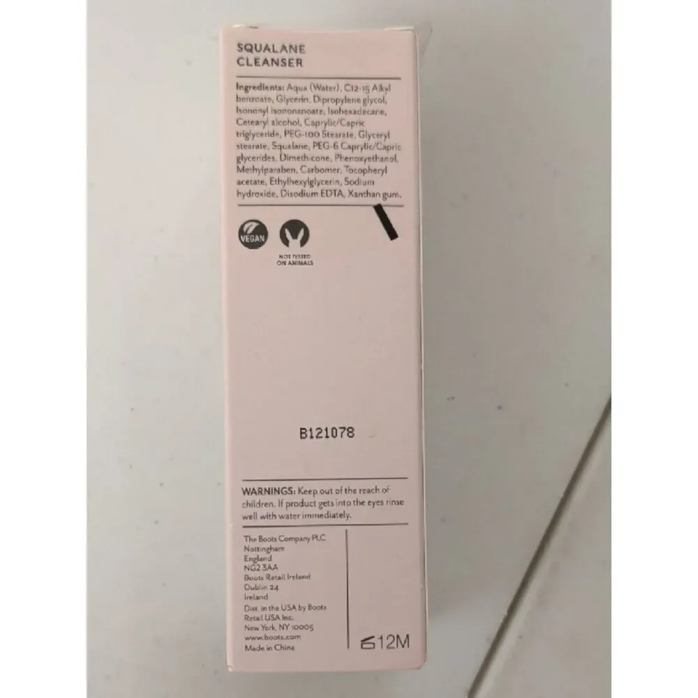 Boots gentle squalane